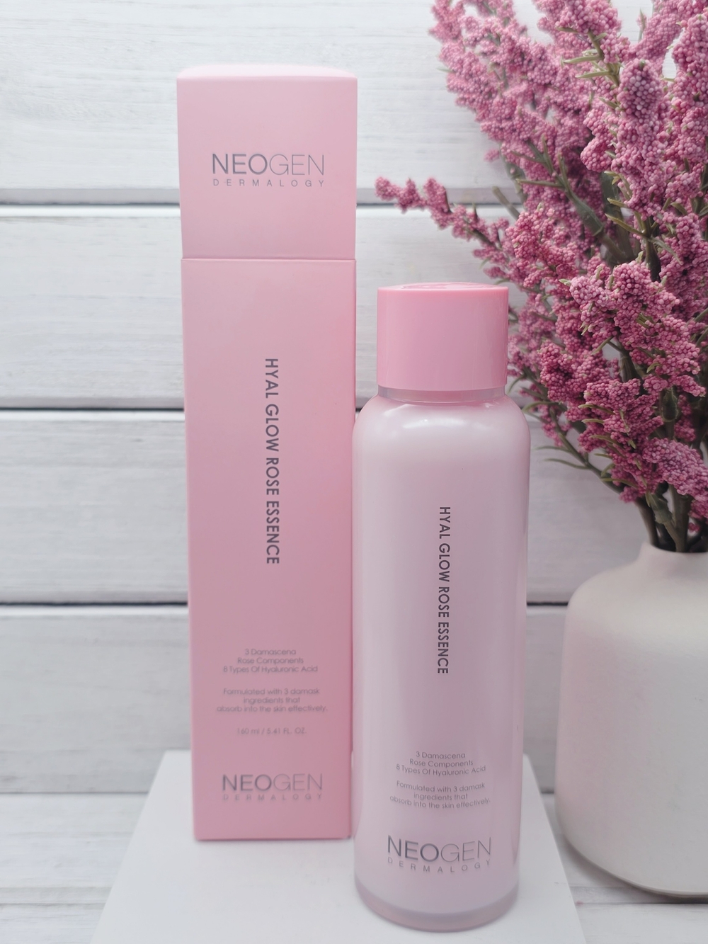 Dermalogy Hyal Glow Rose Essence - Hydrating Essence